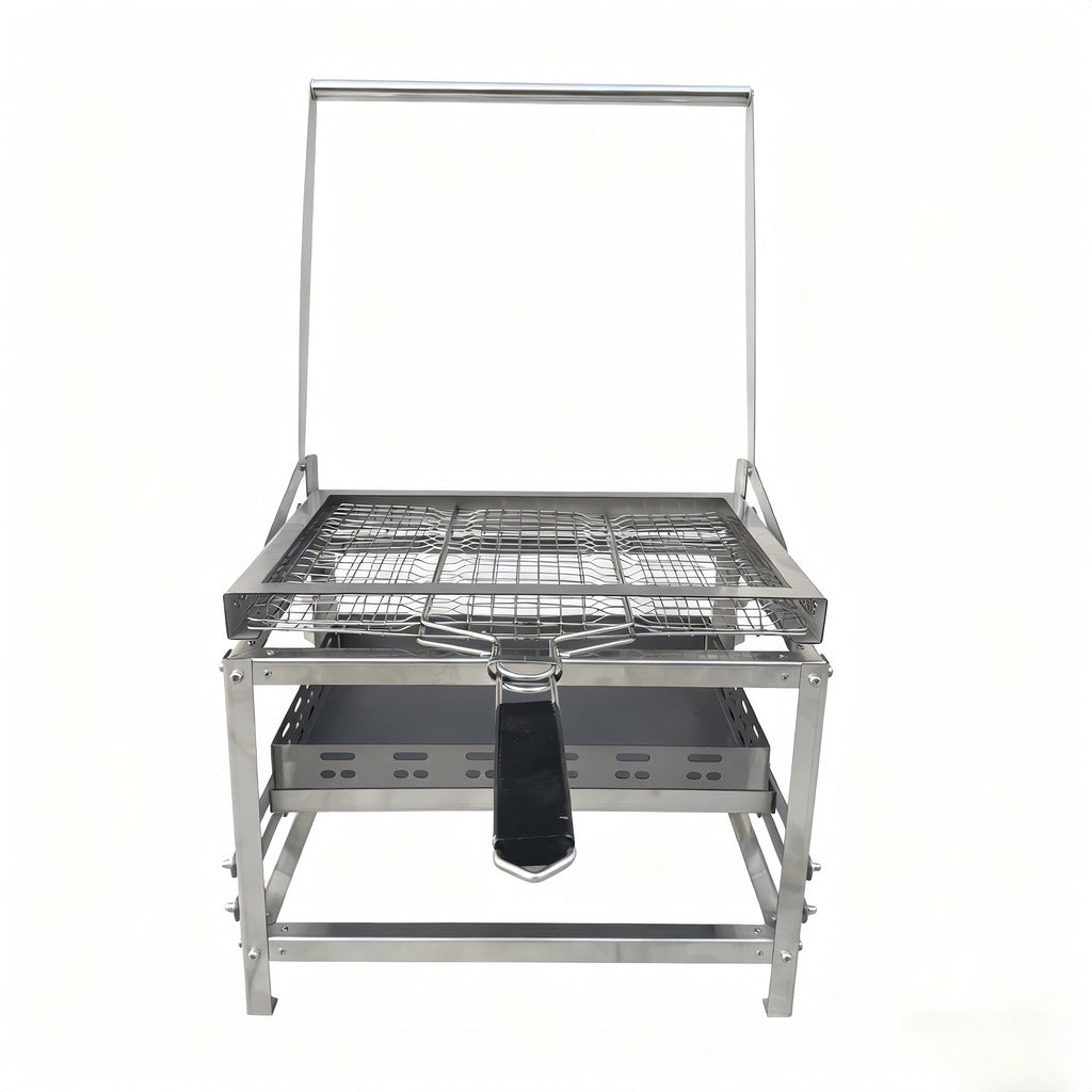 Adjustable Charcoal Rotating Grill | Auto Rotary BBQ